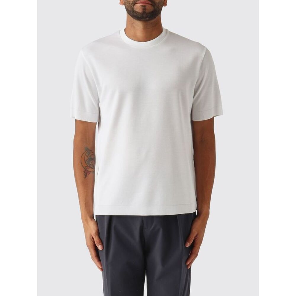Herno Men Herno Crew-Neck Short-Sleeved T-Shirt In Cotton